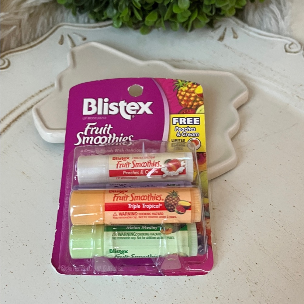 Free with purchase - Blistex lip balm bundle